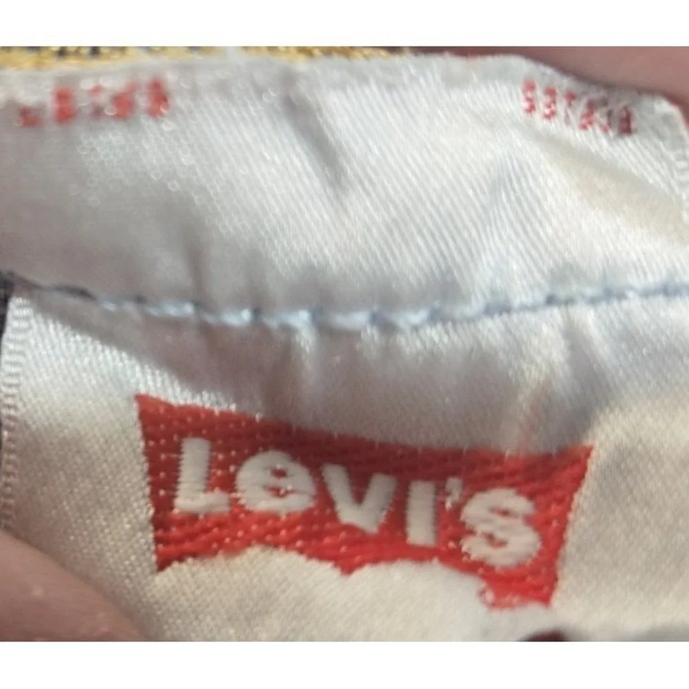 Levi's 501 Original Fit Jeans Men's 31x30 Light Wash‎ Blue Straight Leg 12501